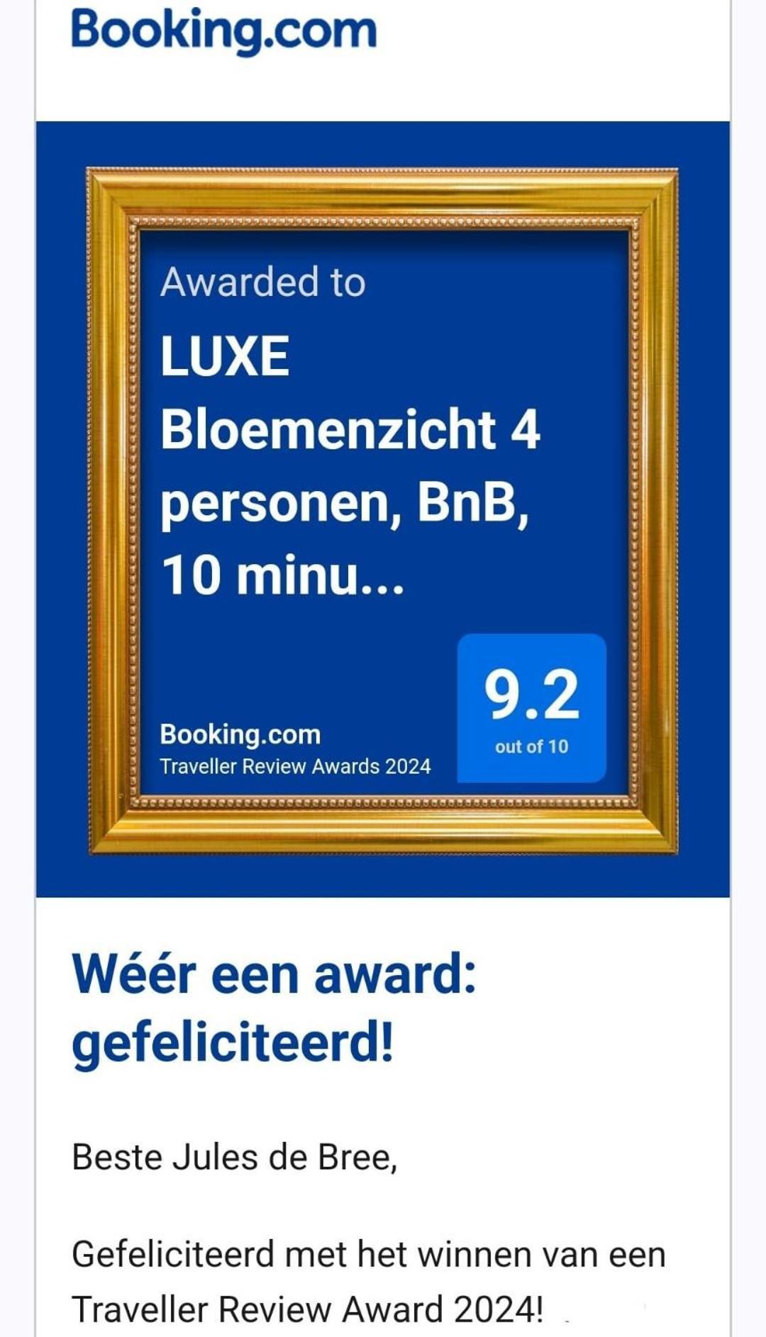 Luxe Bloemenzicht 4 Personen, Bnb, 10 Minuten Van Zee Breezand Bagian luar foto